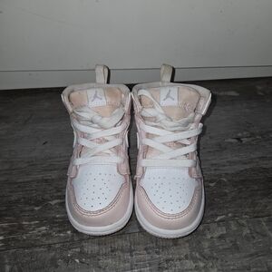Toddler AIR JORDAN 1 Pink And Purple